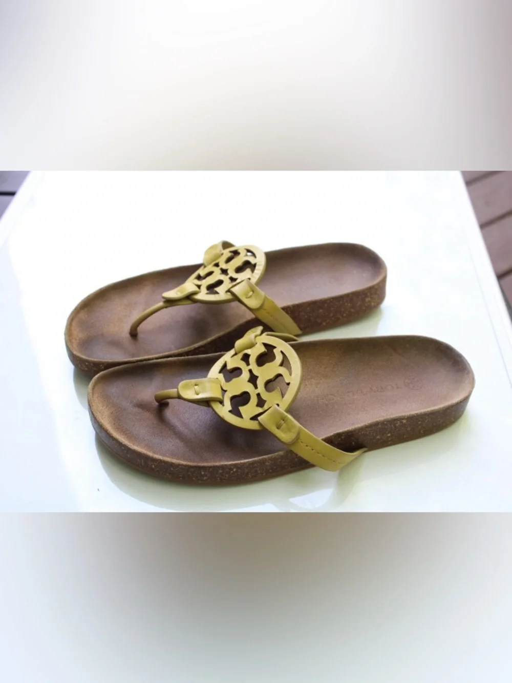 Tory Burch Miller Cloud leather sandals